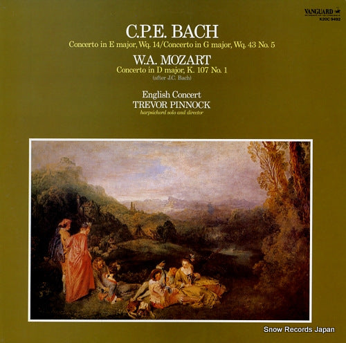 PINNOCK, TREVOR c.p.e. bach; concerto in e major, wq.14 K20C9492