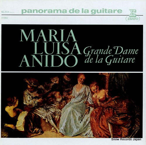 ANIDO, MARIA LUISA grande dame de la guitare REL-2514