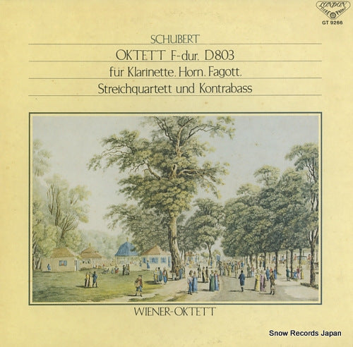 MEMBERS OF THE VIENNA OCTET schubert; oktett f-dur, d803 GT9266