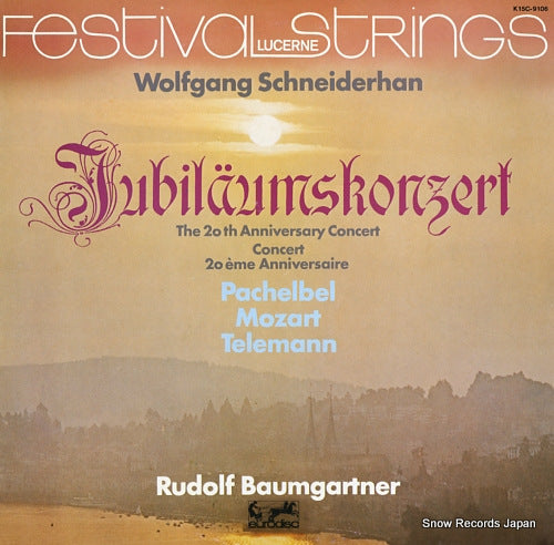 BAUMGARTNER, RUDOLF pachelbel; canon d-dur fur streicher und b.c. K15C-9106