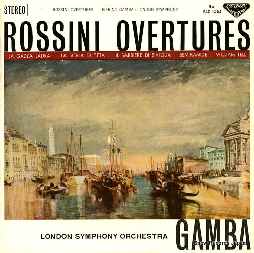 GAMBA, PIERINO rossini; overtures SLC1065