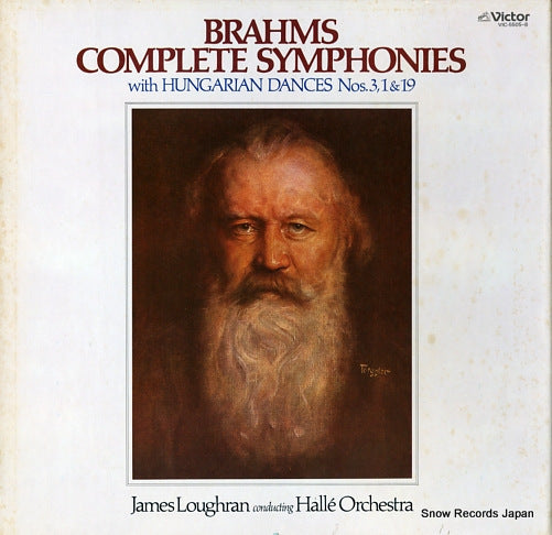 LOUGHRAN, JAMES brahms; complete symphonies VIC-5505-8