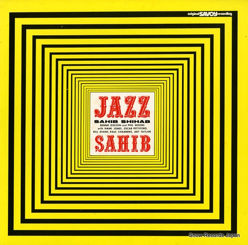 SAHIB SHIHAB jazz sahib SOPU37-SY