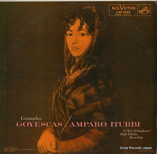 ITURBI, AMPARO granados; goyescas LM-1925