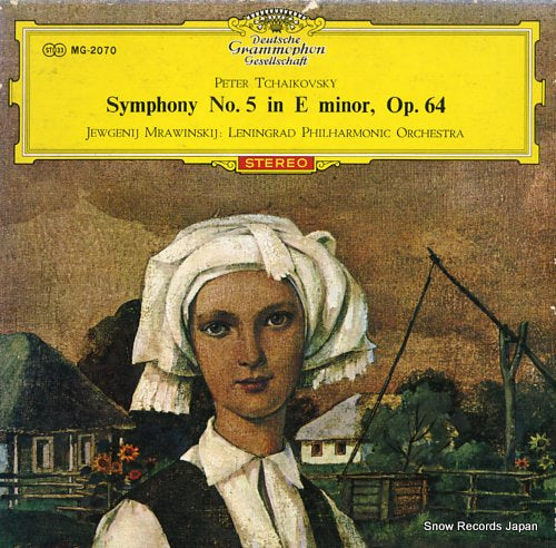 MRAWINSKIJ, JEWGENJI tchaikovsky; symphony no.5 in e minor, op.64 MG-2070