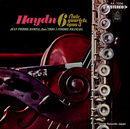 RAMPAL, JEAN-PIERRE haydn; 6 flute quartets, opus 5 AA7256