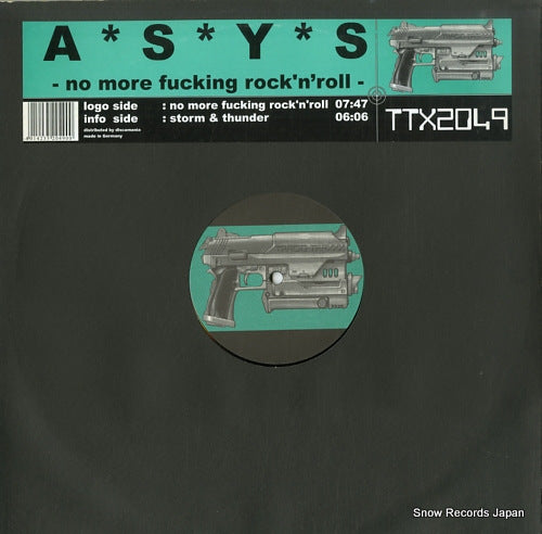 A.S.Y.S. no more fucking rock'n'roll TTX2049