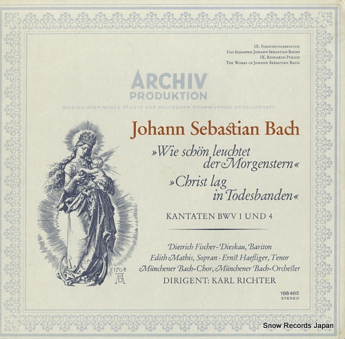 RICHTER, KARL bach; wie schon leuchtet der morgenstern 198465