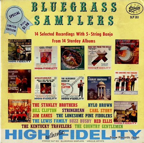 V/A bluegrass samplers SLP183