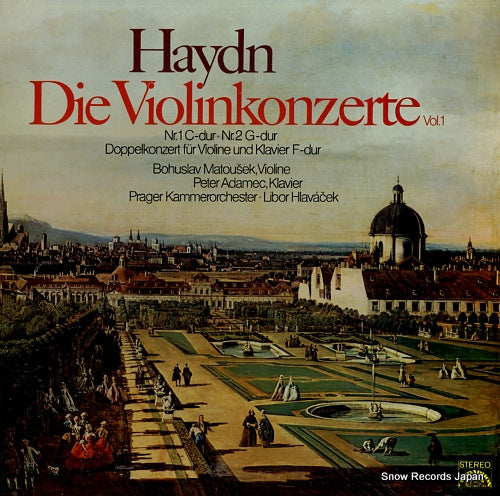 MATOUSEK, BOHUSLAV haydn; die violinkonzerte vol.1 88601KK
