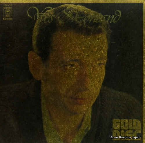 MONTAND, YVES gold disc ECPN-14