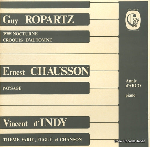 D'ARCO, ANNIE ropartz; troisieme nocturne CAL.1812