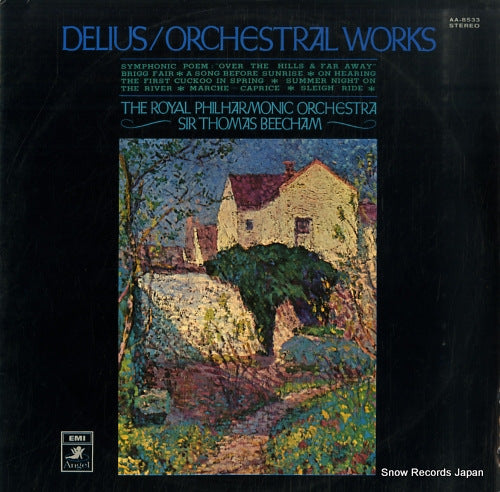 BEECHAM, THOMAS delius; orchestral works AA-8533