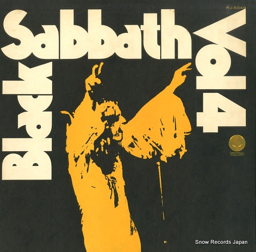 BLACK SABBATH black sabbath vol.4 RJ-5049