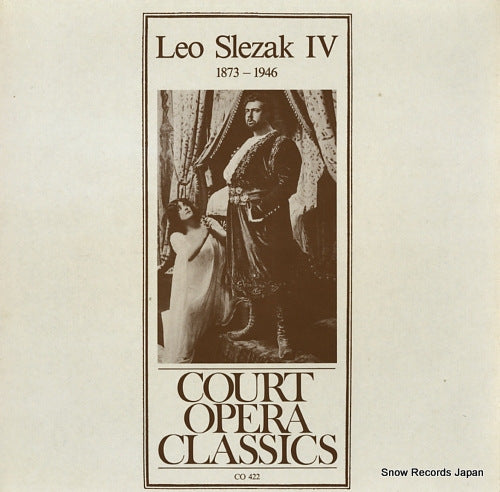 SLEZAK, LEO leo slezak iv 1873-1946 CO422