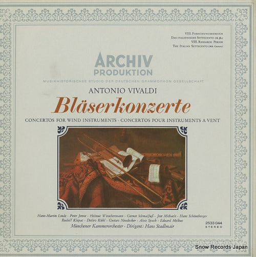 STADLMAIR, HANS vivaldi; blaserkonzerte 2533044