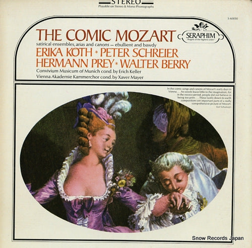 V/A the comic mozart satirical ensembles, arias and canons S-60050