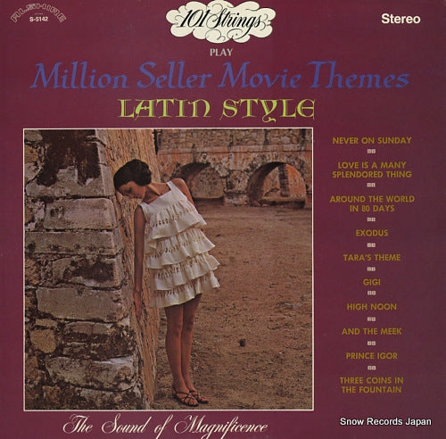 101 STRINGS million seller movie themes latin style S-5142