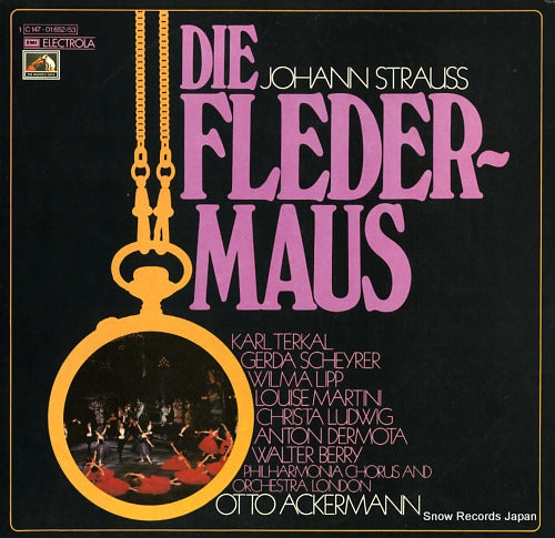 ACKERMANN, OTTO j.strauss; die fledermaus 1C147-01652/53