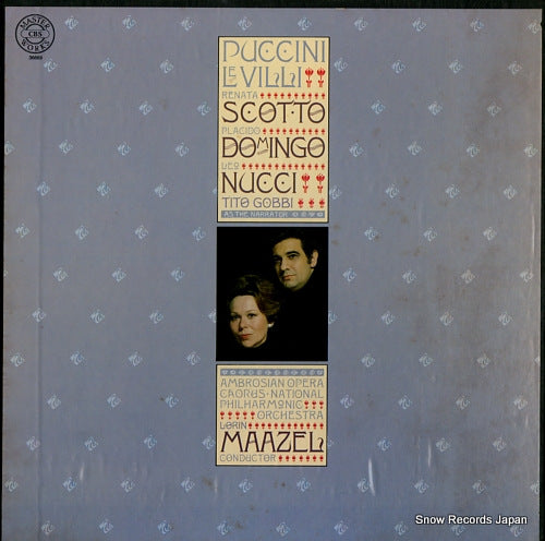 SCOTTO, RENATA, AND PLACIDO DOMINGO puccini; levilli M36669