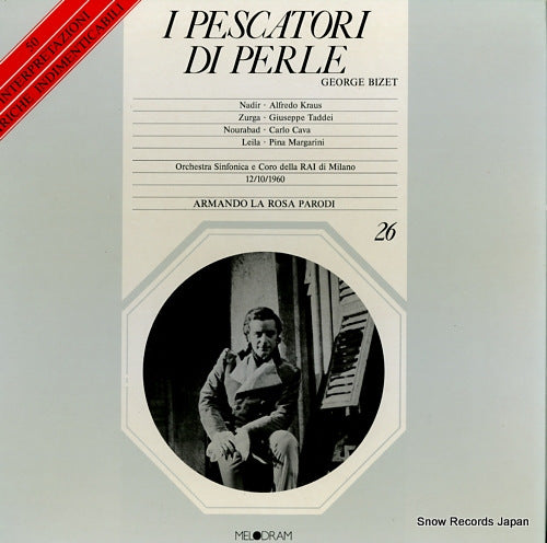 LA ROSA PARODI, ARMANDO bizet; i pescatori di perle MEL026