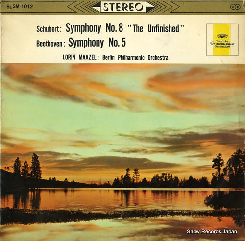 MAAZEL, LORIN schubert; symphony no.8 "the unfinished" SLGM-1012