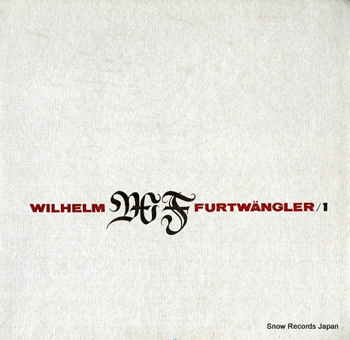 FURTWANGLER, WILHELM wilhelm furtwangler / 1 XLP5001-05