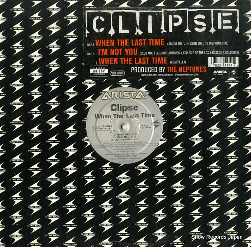 CLIPSE when the last time 07822-15154-1