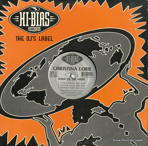 LORR, CHRISTINA dark as the night HB-024