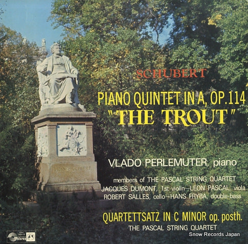PERLEMUTER, VLADO schubert; piano quintet in a, op.114 the trout CHJ-30015
