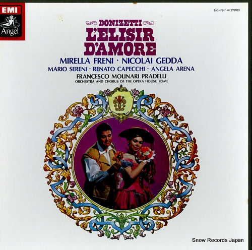 FRENI, MIRELLA, AND NICOLAI GEDDA donizetti; l'elisir d'amore EAC-47247.48