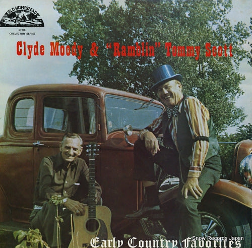 MOODY, CLYDE, AND TOMMY SCOTT early country favorites OHS90106