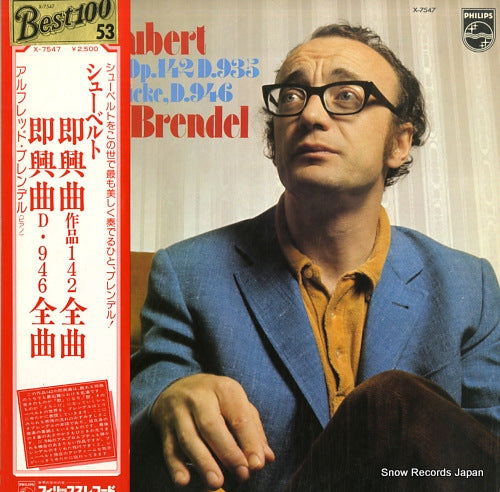 BRENDEL, ALFRED schubert; impromptus op.142 d.935, klavierstucke, d.946 X-7547