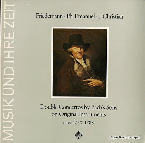 LEONHARDT, GUSTAV couble concertos by bach's sons on original instruments circa SAWT9490-AEX