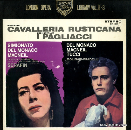 MOLINARI-PRADELLI, FRANCESCO london opera library vol.ii-3 SLC7009/11