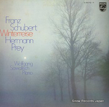 PREY, HERMANN schubert; winterreise X-5576-7