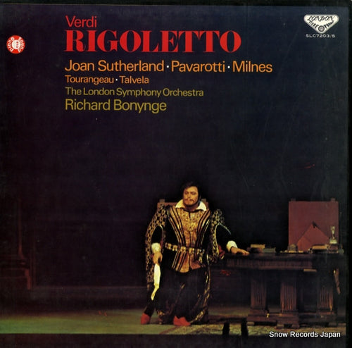 SUTHERLAND / PAVAROTTI / MILNES verdi; rigoletto SLC7203/5