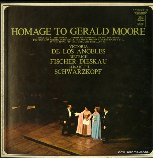 MOORE, GERALD homage to gerald moore AA.9338