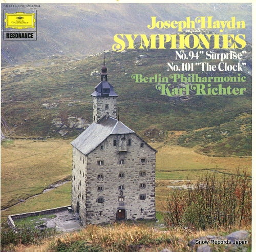 RICHTER, KARL haydn; symphonies no.94 "surprise", no.101 "the clock" MGX7094
