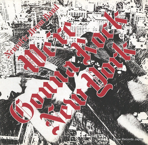 NEUROTIC DRUM BAND we're gonna rock new york SEED015