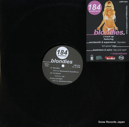 184 PRODUCTIONS blondies ep LMR1204