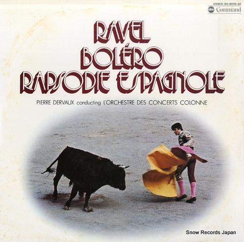 DERVAUX, PIERRE ravel; bolero/rapsodie espagnole OC-8006-AC