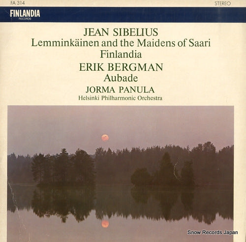 PANULA, JORMA sibelius; lemminkainen and the maidens of saari FA314