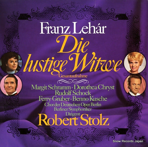 STOLZ, ROBERT franz lehar; die lustige witwe 27184XDE