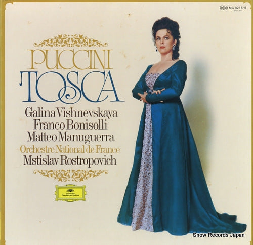 ROSTROPOVICH, MSTISLAV puccini; tosca MG8215/6