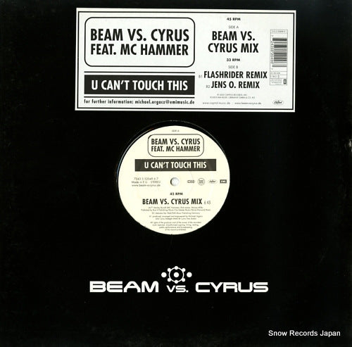 BEAM VS. CYRUS u can't touch this 724355204967