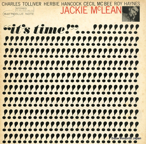 MCLEAN, JACKIE it's time GXK8085