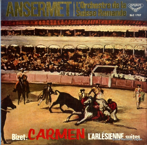 ANSERMET, ERNEST bizet; carmen/l'arlesienne suites SLC1707