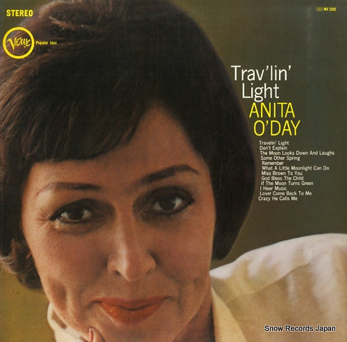 O'DAY, ANITA trav'lin' light MV2582