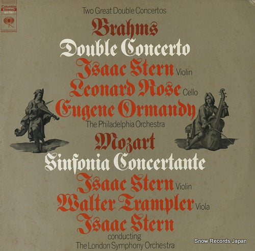 STERN, ISAAC brahms/mozart; two great double concertos MS7251